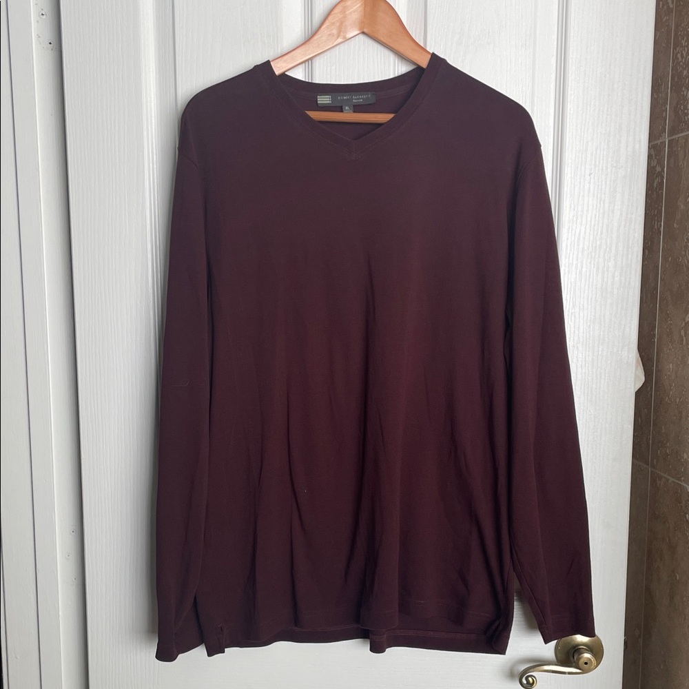 Robert Barakett - Montreal.  Long sleeve V Neck Tee
